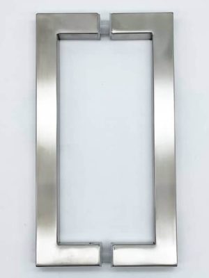 Square Handle 6x6, 8x8 color matt black, chrome, brush nickel_