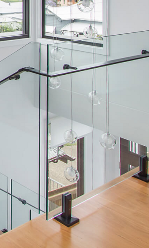glass railings